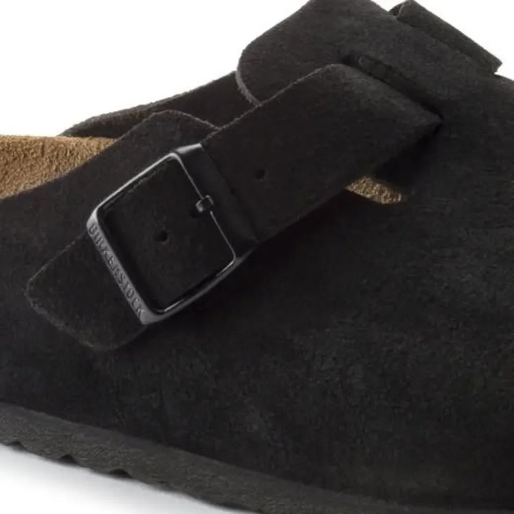 NEW Birkenstock Boston Suede Clogs Size 43